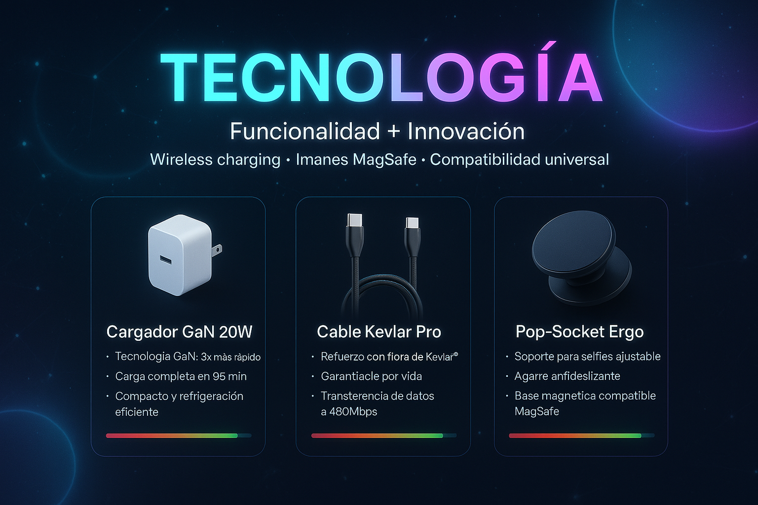 TECNOLOGÍA (Funcionalidad + Innovación)